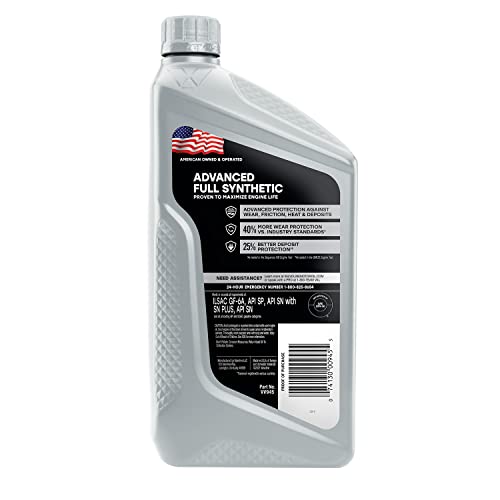 2 Pack Valvoline Full Synthetic Motor Oil 20W-50