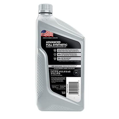 2 Pack Valvoline Full Synthetic Motor Oil 20W-50