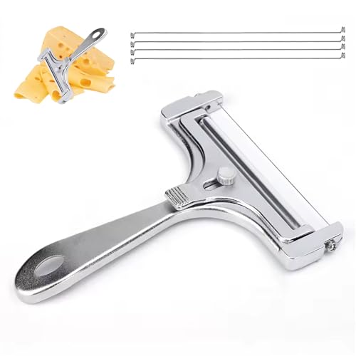 Cheese Slicer Stainless Steel Wire Cutter with 4 Wires