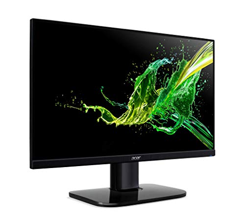 Acer KB272 EBI 27" IPS Full HD (1920 x 1080) Zero-Frame Gaming Office Monitor | AMD FreeSync Technology | Up to 100Hz Refresh | 1ms (VRB) | Low Blue Light | Tilt | HDMI & VGA Ports,Black