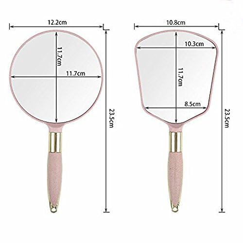 Handheld Makeup Mirror for Home and Travel