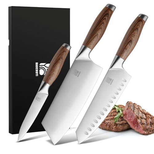 3-Piece Ultra-Sharp Chef Knife Set