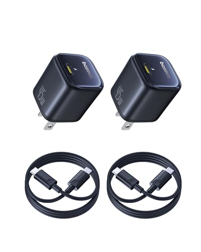 2 Pack Baseus 45W USB C Fast Charger Block