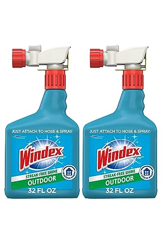 2 Pack Windex Outdoor Window and Glass Cleaner