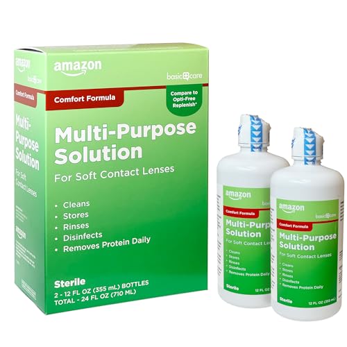 2 Pack Multi-Purpose Contact Lens Solution 12 fl oz