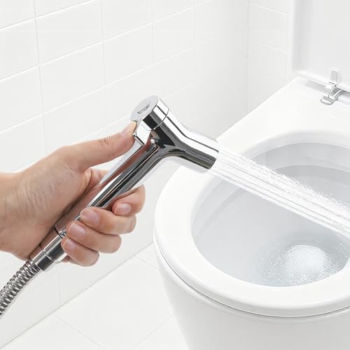 Handheld Adjustable Pressure Toilet Bidet Sprayer