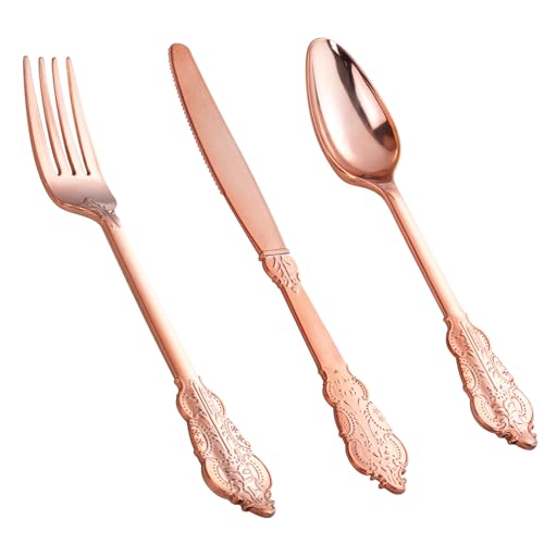 600 Pack Disposable Plastic Silverware Heavy Duty Set