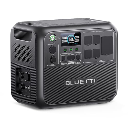 BLUETTI 2048Wh Solar Generator Portable Power Station