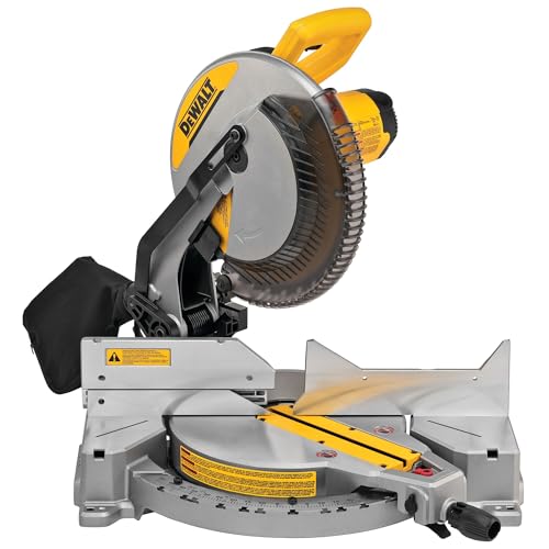 DEWALT 12-Inch 15-Amp Single Bevel Compound Miter Saw