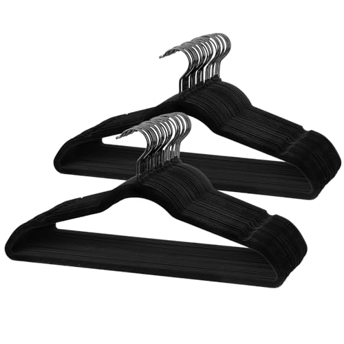 30 Pack Velvet Non-Slip Space-Saving Suit Hangers