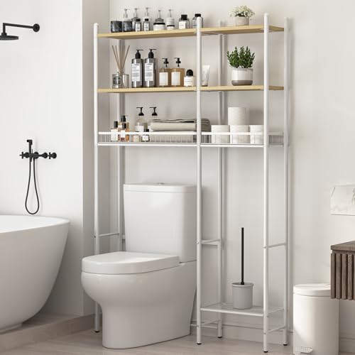 37.5" Extra Wide Over Toilet 4-Tier Storage Shelf