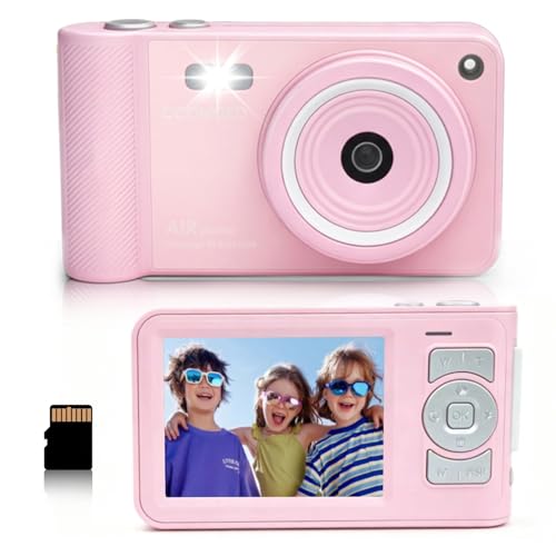 50MP 1080p Compact Digital Camera with 16X Zoom