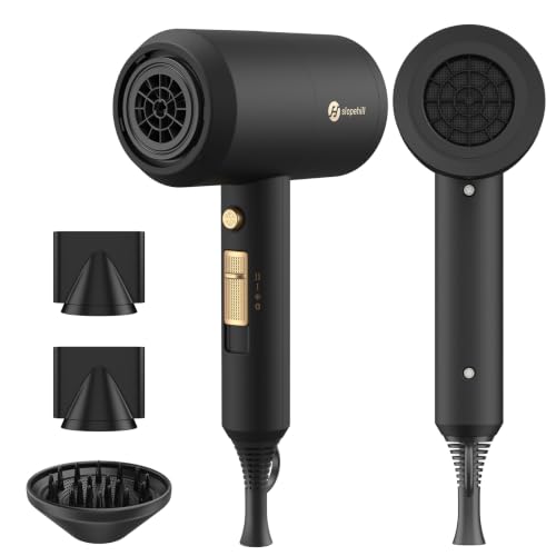 1800W Ionic Fast-Drying Hair Dryer with Diffuser