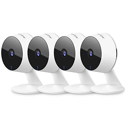 4 Pack Indoor WiFi Security Cameras 1080P Motion Detection