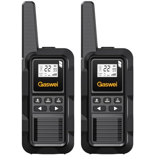 2 Pack Rechargeable Long Range Walkie Talkies