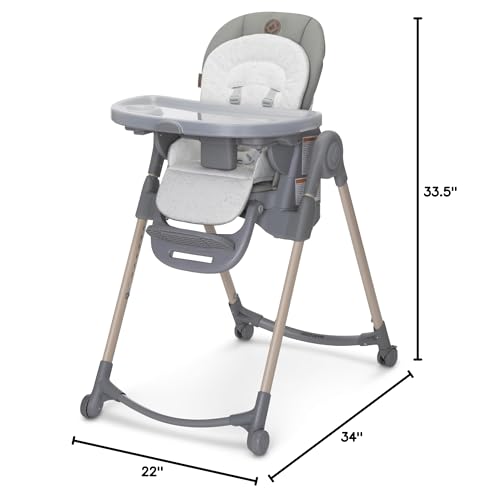 Maxi-Cosi 6-in-1 Portable High Chair, Classic Green