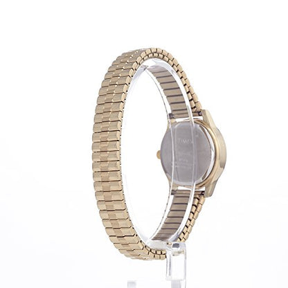 Timex Gold-Tone Stainless Steel Expansion Band Watch