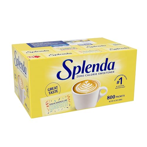800 Pack SPLENDA Zero Calorie Sweetener Packets