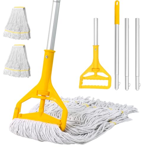 3 Pack Heavy Duty Commercial Cotton Floor Mop