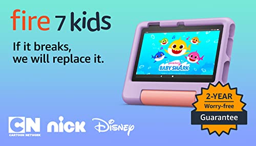Amazon Fire 7 Kids Tablet with Parental Controls
