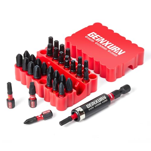 33 Piece Impact Magnetic Screwdriver Bit Set