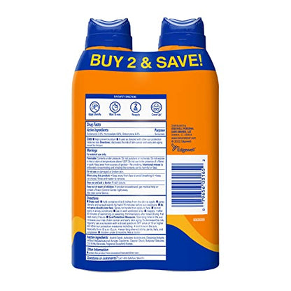 Twin Pack Banana Boat Sport Ultra SPF 30 Sunscreen Spray
