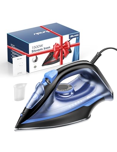 Sundu 1500W Steam Iron with Ceramic Soleplate