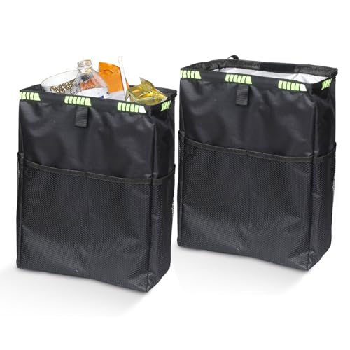 2 Pack Leakproof Hanging Car Trash Can