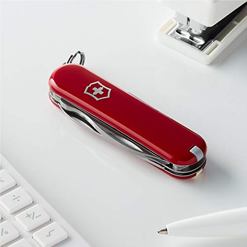 Victorinox Swiss Army Rambler Pocket Knife, Red