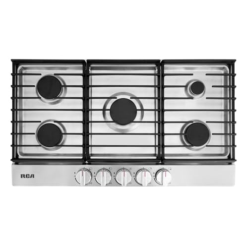 RCA 36-Inch 5-Burner Gas Cooktop