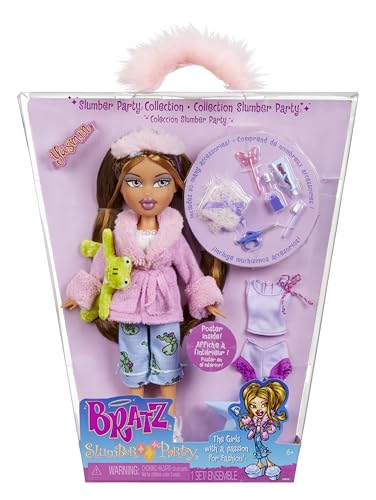 Bratz Yasmin Slumber Party Doll with Pajamas & Accessories