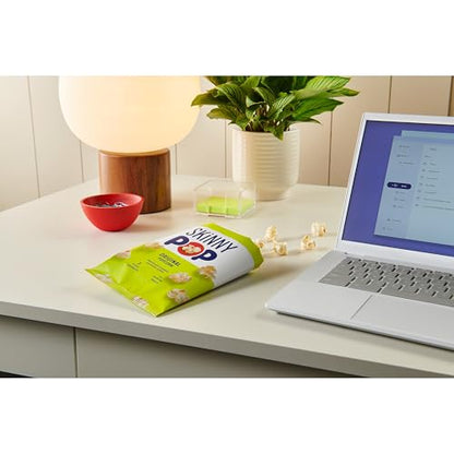 18 Packs SkinnyPop White Original And Cheddar Cheese Popcorn