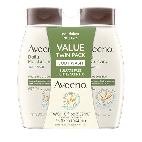 2 Pack Aveeno Daily Moisturizing Body Wash Cleanser