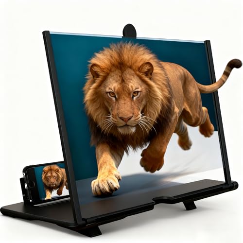 10-Inch 3D HD Mobile Phone Screen Magnifier