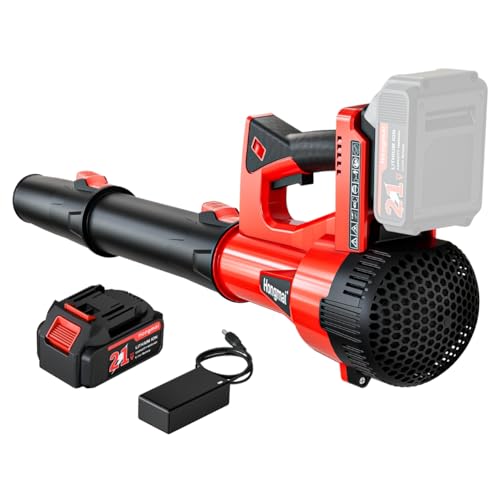 500 CFM Cordless Leaf Blower with Battery Charger