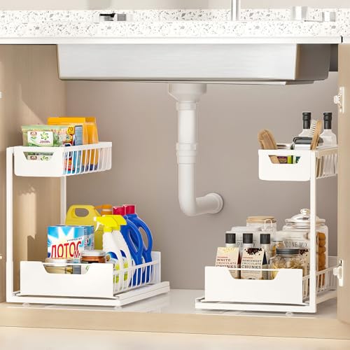 2 Pack Under Sink Organizers and Storage