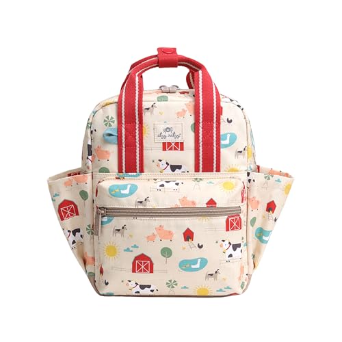 Itzy Ritzy Toddler Backpack with Pockets and Name Label