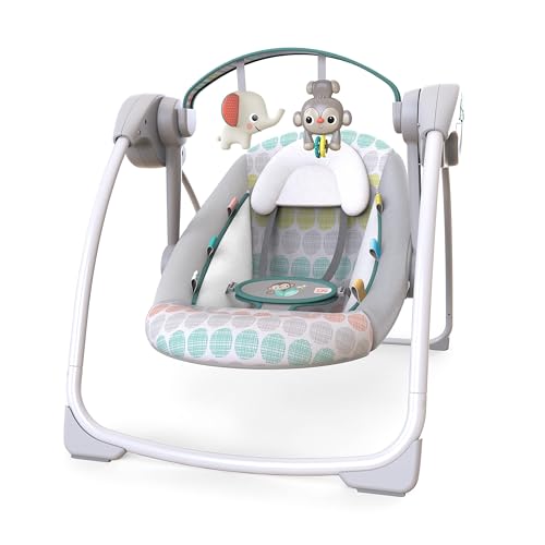 Bright Starts Portable 6-Speed Automatic Baby Swing