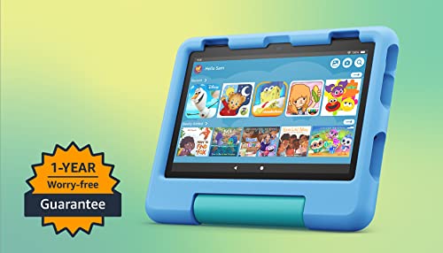 Amazon Fire HD 8 Kids Tablet, 64GB, Blue