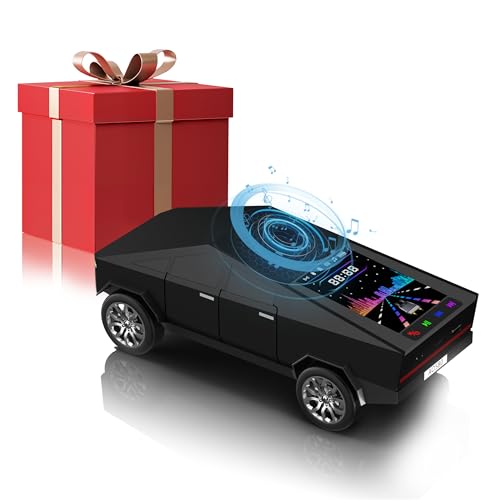 Cybertruck Bluetooth Wireless Speaker with LED and FM Radio