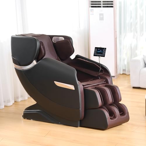 VEVOR Zero Gravity Massage Chair, Full Body Massage Chair, 4D Shiatsu Massage Recliner Chair with Body Scan, Heating, Bluetooth Speaker, Airbags for Living Room, Home