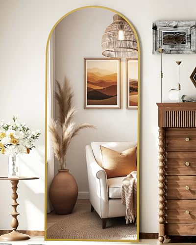 59"x16" Arched Full Length Floor Mirror