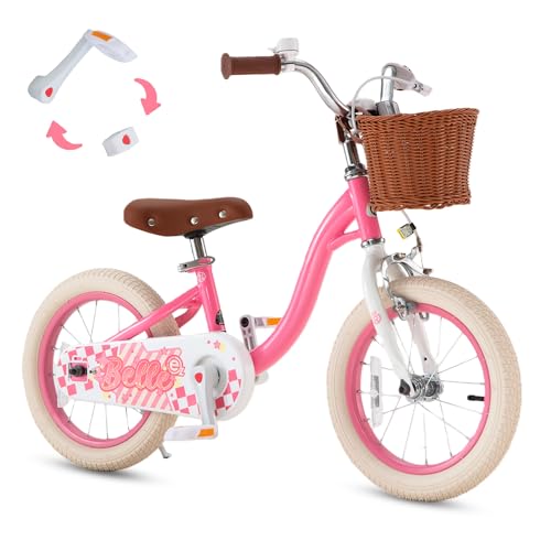 RoyalBaby 14-Inch Kids Balance and Pedal Bike