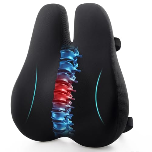 Lumbar Support Pillow Memory Foam for Office Chair