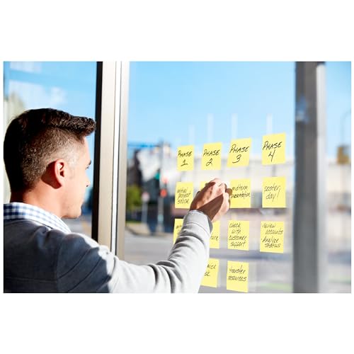 Post-it Super Sticky Notes, 3x3 in, 5 Pads