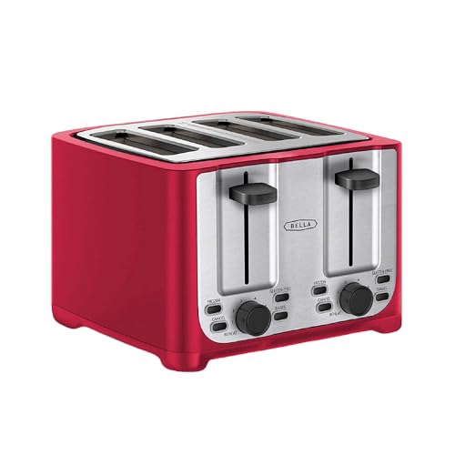 BELLA 4 Slice Toaster Extra Wide Slots Functions