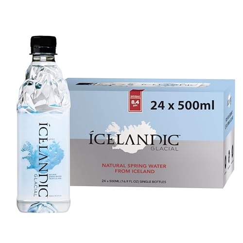 24 Pack Icelandic Glacial Alkaline Spring Water Bottles