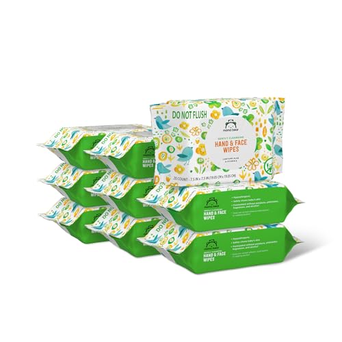 180 Count Baby Hand & Face Wipes, Unscented