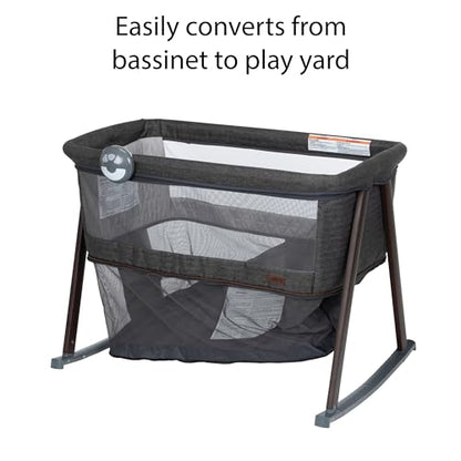 Safety 1st Bassinet & Play Yard, Smoked Pecan