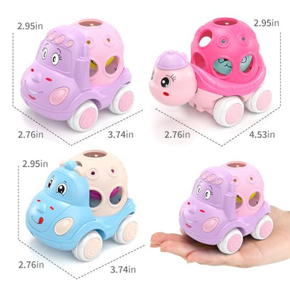 Push and Go Toy Cars for Toddlers 1-3